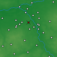 Nearby Forecast Locations - Varşova - Harita